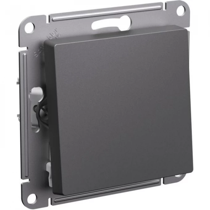 1-клавишный выключатель SCHNEIDER ELECTRIC ATLASDESIGN 10АХ механизм, базальт ATN001411 1-клавишный выключатель SCHNEIDER ELECTRIC ATLASDESIGN 10АХ механизм, базальт ATN001411