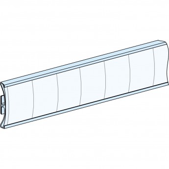 12 держателей этикеток SCHNEIDER ELECTRIC PRISMA 36 ММ, Ш = 432 ММ 12 держателей этикеток SCHNEIDER ELECTRIC PRISMA 36 ММ, Ш = 432 ММ