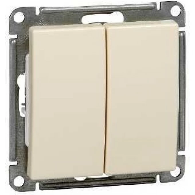 2-клавишный выключатель SCHNEIDER ELECTRIC W59, 10АХ, механизм, СЛОНОВАЯ КОСТЬ VS510-252-2-86 2-клавишный выключатель SCHNEIDER ELECTRIC W59, 10АХ, механизм, СЛОНОВАЯ КОСТЬ VS510-252-2-86