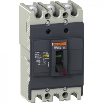 Автоматический выключатель 3П3Т SCHNEIDER ELECTRIC EASYPACT EZC100 7,5KA/400В 60 A