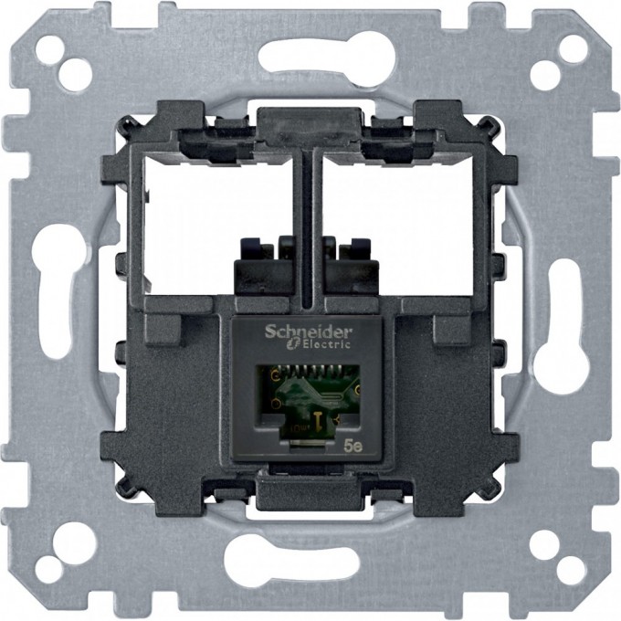 Механизм компьютерной розетки SCHNEIDER ELECTRIC MERTEN 1xRJ45 кат. 5E UTP MTN4575-0001 Механизм компьютерной розетки SCHNEIDER ELECTRIC MERTEN 1xRJ45 кат. 5E UTP MTN4575-0001