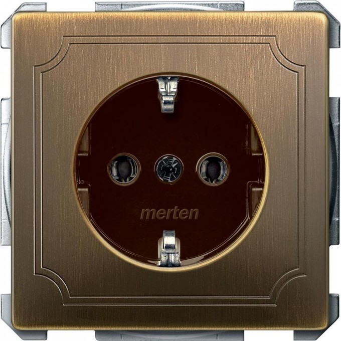 Механизм розетки SCHNEIDER ELECTRIC MERTEN 16А с з/к б/шт. АНТИЧНАЯ ЛАТУНЬ, QF SD MTN2301-4143 Механизм розетки SCHNEIDER ELECTRIC MERTEN 16А с з/к б/шт. АНТИЧНАЯ ЛАТУНЬ, QF SD MTN2301-4143