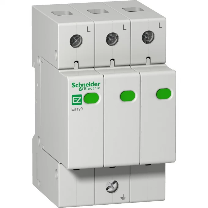 Ограничитель перенапряжения SCHNEIDER ELECTRIC EASY9 3П 45кА 400В =S= EZ9L33345 Ограничитель перенапряжения SCHNEIDER ELECTRIC EASY9 3П 45кА 400В =S= EZ9L33345