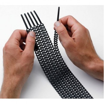 Стяжка кабельная черная RAPSTRAP упаковка из 24шт Стяжка кабельная черная RAPSTRAP упаковка из 24шт