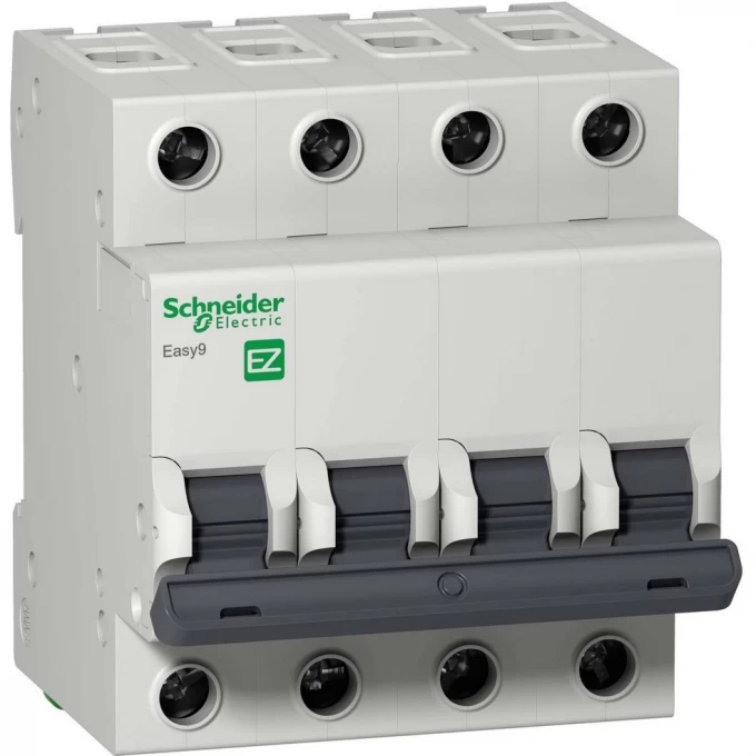 Автоматический выключатель SCHNEIDER ELECTRIC EASY9 4П 25А С 4,5кА 400В =S= EZ9F34425 Автоматический выключатель SCHNEIDER ELECTRIC EASY9 4П 25А С 4,5кА 400В =S= EZ9F34425