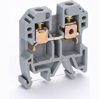 Зажим наборный SCHNEIDER ELECTRIC DEKRAFT 50А 6мм2 ЗН-101 серый