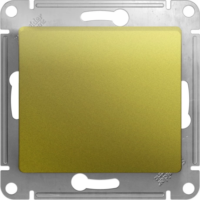 1-клавишный переключатель SCHNEIDER ELECTRIC GLOSSA, сх.6, 10АХ, механизм, ФИСТАШКОВЫЙ GSL001061