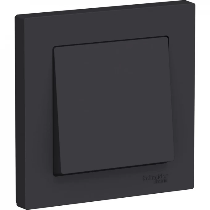 1-клавишный выключатель SCHNEIDER ELECTRIC ATLASDESIGN, карбон ATN001012 1-клавишный выключатель SCHNEIDER ELECTRIC ATLASDESIGN, карбон ATN001012