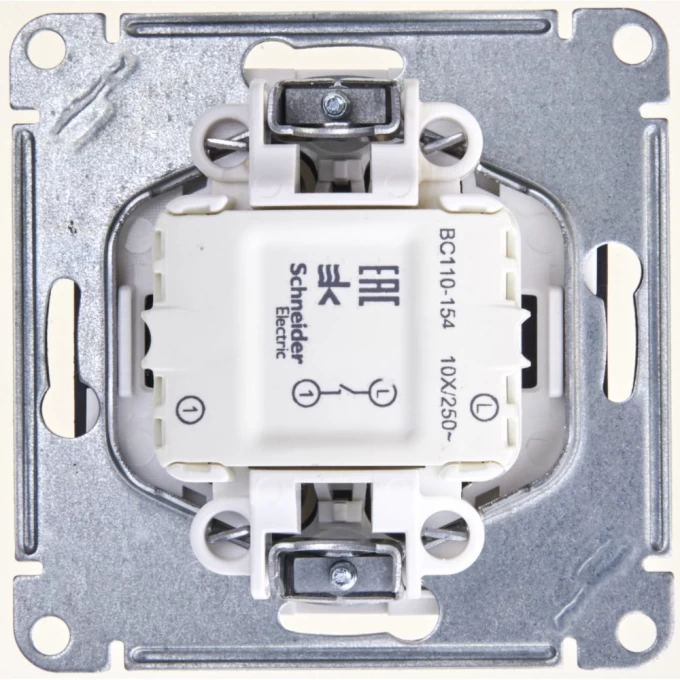1-клавишный выключатель SCHNEIDER ELECTRIC W59, 10АХ, механизм, ЧЕРНЫЙ БАРХАТ VS110-154-6-86 1-клавишный выключатель SCHNEIDER ELECTRIC W59, 10АХ, механизм, ЧЕРНЫЙ БАРХАТ VS110-154-6-86
