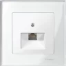 1-постовая рамка SCHNEIDER ELECTRIC MERTEN M-ELEGANCE стеклянная, БРИЛЛИАНТ, SM MTN404119