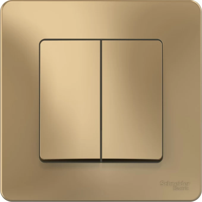 2-клавишный переключатель SCHNEIDER ELECTRIC BLANCA (cх.6+6), 10А, 250B, ТИТАН BLNVS106604 2-клавишный переключатель SCHNEIDER ELECTRIC BLANCA (cх.6+6), 10А, 250B, ТИТАН BLNVS106604