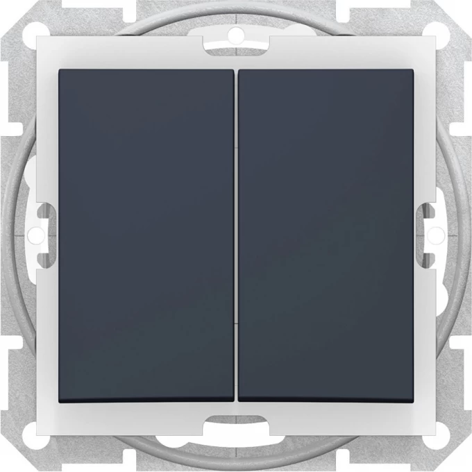 2-клавишный выключатель SCHNEIDER ELECTRIC SEDNA, сх.5а, 10А, 250В, IP44, ГРАФИТ SDN0300470 2-клавишный выключатель SCHNEIDER ELECTRIC SEDNA, сх.5а, 10А, 250В, IP44, ГРАФИТ SDN0300470