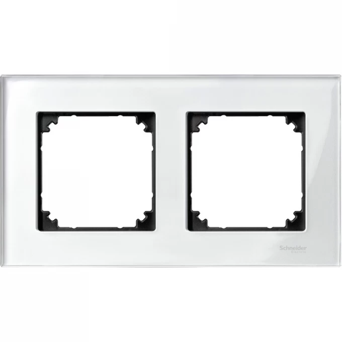 2-постовая рамка SCHNEIDER ELECTRIC MERTEN M-ELEGANCE стеклянная, БРИЛЛИАНТ, SM MTN404219 2-постовая рамка SCHNEIDER ELECTRIC MERTEN M-ELEGANCE стеклянная, БРИЛЛИАНТ, SM MTN404219
