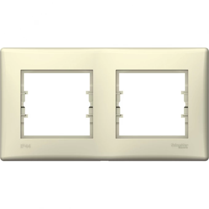 2-постовая рамка SCHNEIDER ELECTRIC SEDNA, горизонтальная IP44, БЕЖЕВАЯ SDN5810647 2-постовая рамка SCHNEIDER ELECTRIC SEDNA, горизонтальная IP44, БЕЖЕВАЯ SDN5810647