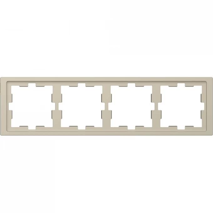 4-постовая рамка SCHNEIDER ELECTRIC MERTEN D-LIFE, САХАРА MTN4040-6533 4-постовая рамка SCHNEIDER ELECTRIC MERTEN D-LIFE, САХАРА MTN4040-6533