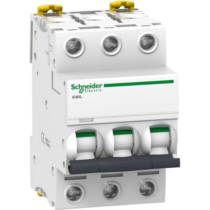 Автоматический выключатель SCHNEIDER ELECTRIC ACTI 9 iC60L 3П 32A B A9F93332 Автоматический выключатель SCHNEIDER ELECTRIC ACTI 9 iC60L 3П 32A B A9F93332