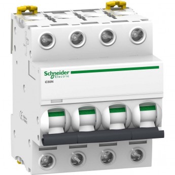 Автоматический выключатель SCHNEIDER ELECTRIC ACTI 9 iC60N 4П 25A D