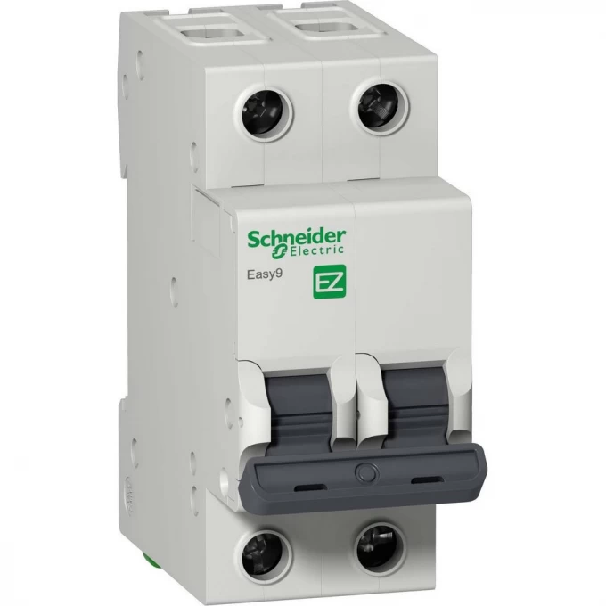 Автоматический выключатель SCHNEIDER ELECTRIC EASY9 2П 10А С 4,5кА 230В =S= EZ9F34210 Автоматический выключатель SCHNEIDER ELECTRIC EASY9 2П 10А С 4,5кА 230В =S= EZ9F34210