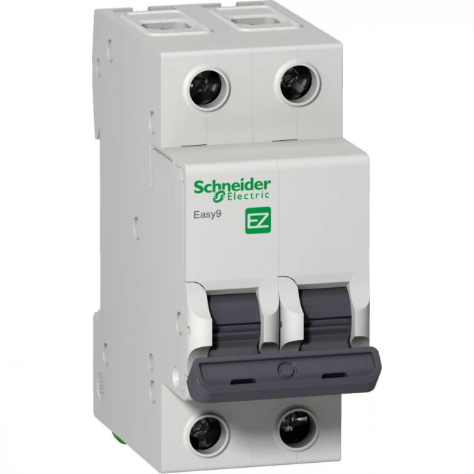 Автоматический выключатель SCHNEIDER ELECTRIC EASY9 EASY 9 2П 40А С 6кА 230В =S= EZ9F56240 Автоматический выключатель SCHNEIDER ELECTRIC EASY9 EASY 9 2П 40А С 6кА 230В =S= EZ9F56240