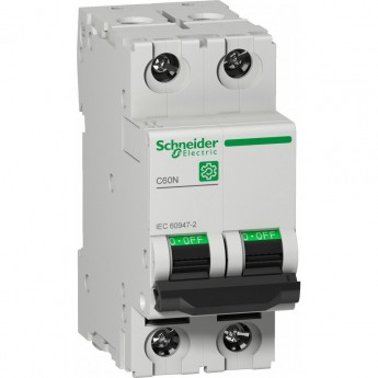 Автоматический выключатель SCHNEIDER ELECTRIC MULTI 9 C60N 2П 3A D