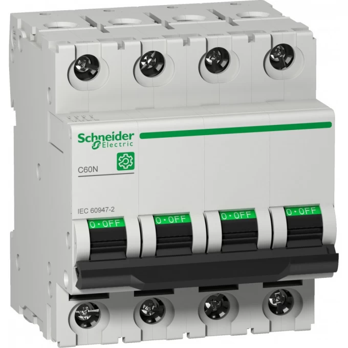 Автоматический выключатель SCHNEIDER ELECTRIC MULTI 9 C60N 4П 40A C M9F11440 Автоматический выключатель SCHNEIDER ELECTRIC MULTI 9 C60N 4П 40A C M9F11440