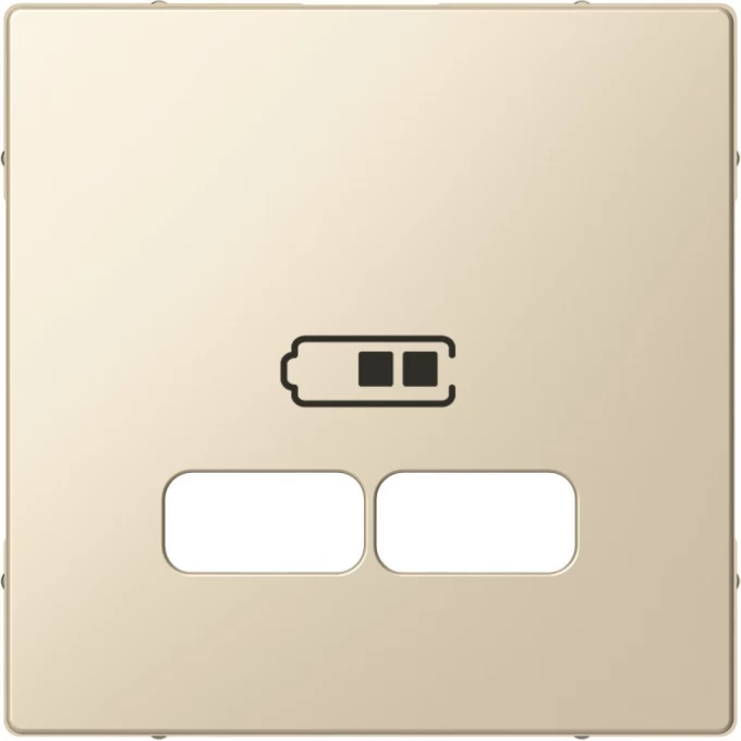 Центральная накладка SCHNEIDER ELECTRIC MERTEN для USB механизма 2,1А, БЕЖЕВЫЙ, SM MTN4367-0344 Центральная накладка SCHNEIDER ELECTRIC MERTEN для USB механизма 2,1А, БЕЖЕВЫЙ, SM MTN4367-0344