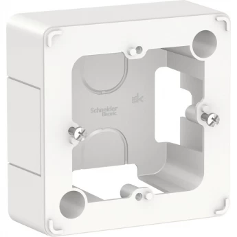 Коробка подъемная SCHNEIDER ELECTRIC BLANCA С/У с возможностью соединения нескольких коробок, БЕЛЫЙ