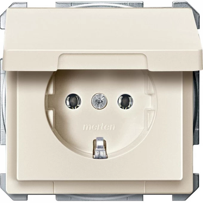 Механизм розетки SCHNEIDER ELECTRIC MERTEN 16А з/к б/ шт. c крышкой БЕЖЕВЫЙ, QF SD MTN2311-4044 Механизм розетки SCHNEIDER ELECTRIC MERTEN 16А з/к б/ шт. c крышкой БЕЖЕВЫЙ, QF SD MTN2311-4044