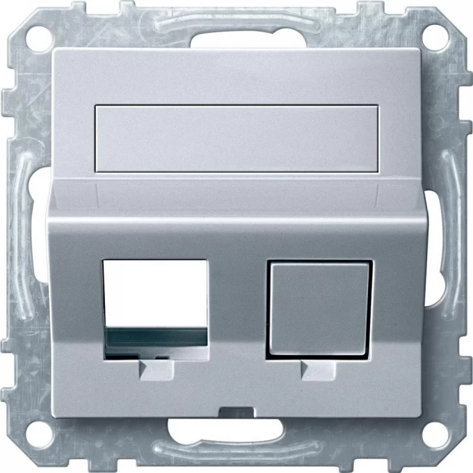 Плата наклонная SCHNEIDER ELECTRIC MERTEN д/Keystone RJ45 2 поста, АЛЮМИНИЙ, SM MTN4568-0460 Плата наклонная SCHNEIDER ELECTRIC MERTEN д/Keystone RJ45 2 поста, АЛЮМИНИЙ, SM MTN4568-0460