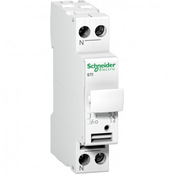 Предохранитель-разъединитель SCHNEIDER ELECTRIC ACTI 9 STI 1П+Н 10,3X38 500В