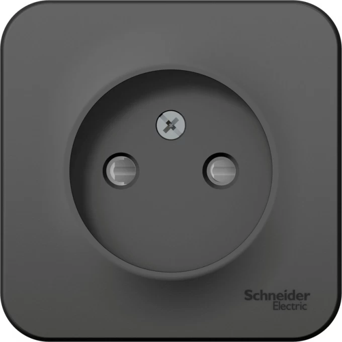 Розетка SCHNEIDER ELECTRIC BLANCA без заземления, со шторкой, с изолирующей пластиной, 16А, 250В, антрацит BLNRA001116 Розетка SCHNEIDER ELECTRIC BLANCA без заземления, со шторкой, с изолирующей пластиной, 16А, 250В, антрацит BLNRA001116