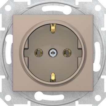 Розетка SCHNEIDER ELECTRIC SEDNA с зазем. конт., без защит. шторок, 16А, 250В, титан