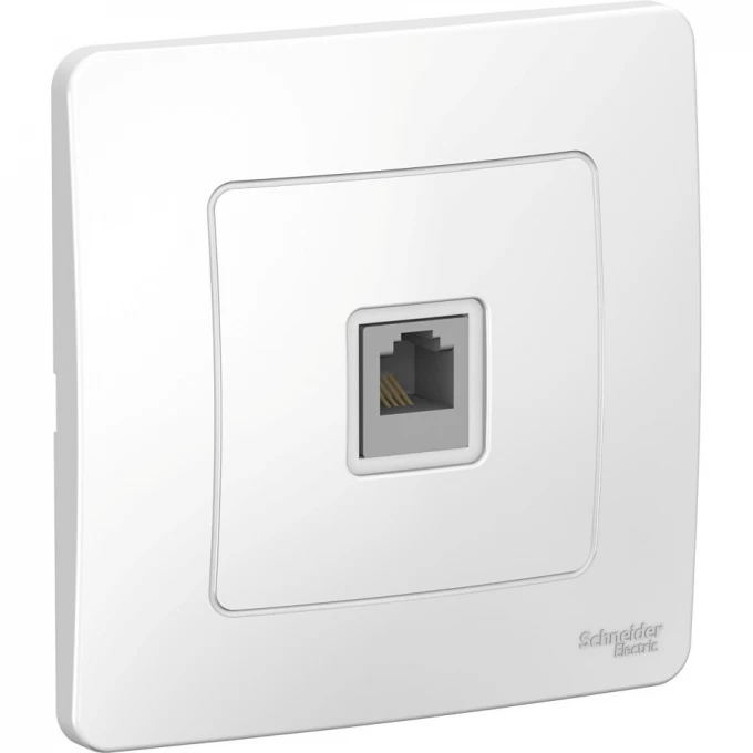 Розетка телефонная SCHNEIDER ELECTRIC BLANCA, с/у, RJ11, БЕЛЫЙ BLNIS011001 Розетка телефонная SCHNEIDER ELECTRIC BLANCA, с/у, RJ11, БЕЛЫЙ BLNIS011001