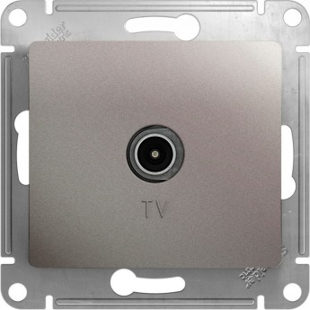 TV антенна коннектор SCHNEIDER ELECTRIC GLOSSA, механизм, ПЛАТИНА