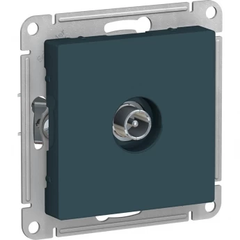 TV розетка SCHNEIDER ELECTRIC ATLASDESIGN оконечная, механизм, ИЗУМРУД