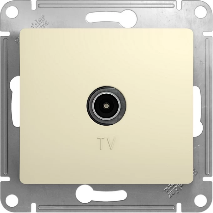 TV розетка SCHNEIDER ELECTRIC GLOSSA оконечная 1DB, механизм, БЕЖЕВЫЙ GSL000291 TV розетка SCHNEIDER ELECTRIC GLOSSA оконечная 1DB, механизм, БЕЖЕВЫЙ GSL000291