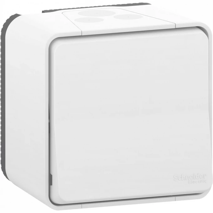 Выключатель SCHNEIDER ELECTRIC MUREVA S в сборе О/У, БЕЛЫЙ, IP55 MUR39026 Выключатель SCHNEIDER ELECTRIC MUREVA S в сборе О/У, БЕЛЫЙ, IP55 MUR39026