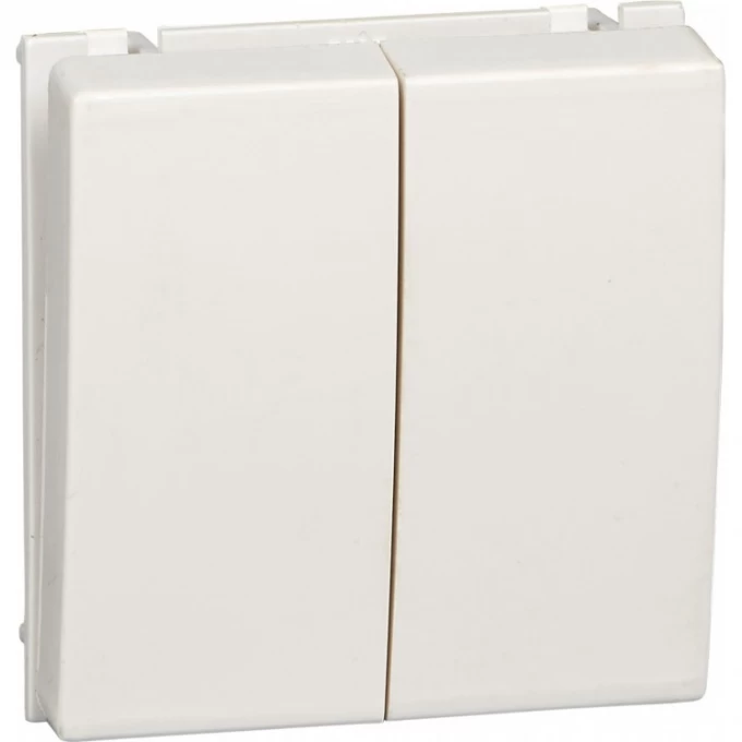 Выключатель SCHNEIDER ELECTRIC W45 С/У 2-клавишный для кабель-канала, белый RAL9010 VN5U-242-BE Выключатель SCHNEIDER ELECTRIC W45 С/У 2-клавишный для кабель-канала, белый RAL9010 VN5U-242-BE