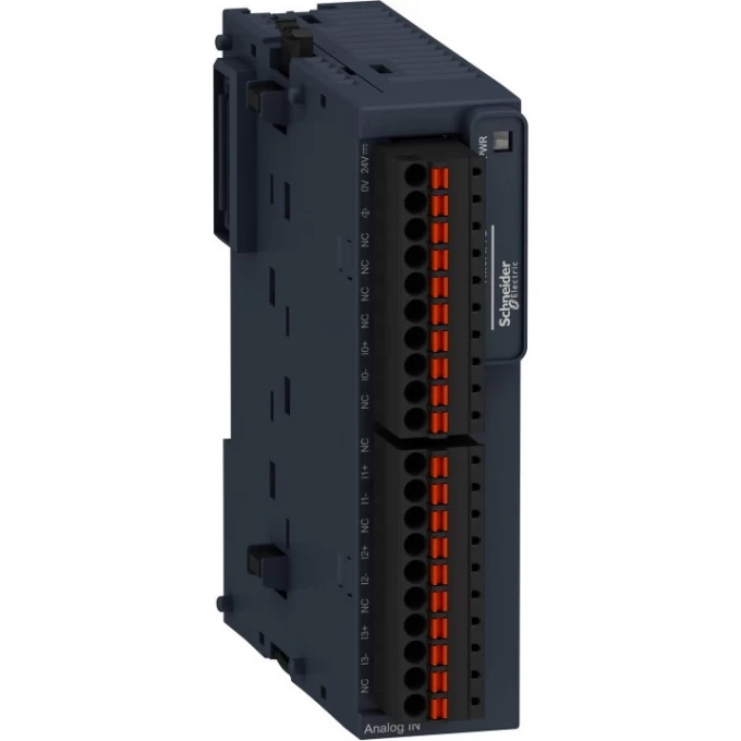 Аналоговый модуль расширения SCHNEIDER ELECTRIC MODICON ТМ3- 4 аналоговых входа, пружинные клеммы TM3AI4G Аналоговый модуль расширения SCHNEIDER ELECTRIC MODICON ТМ3- 4 аналоговых входа, пружинные клеммы TM3AI4G