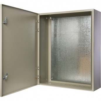 Корпус металлический навесной с монтажной панелью DEKRAFT, 1200х750х300, IP31,