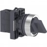 Переключатель SCHNEIDER ELECTRIC HARMONY EASY XA2, короткая ручка, 2 позиции с фиксацией, 1НО XA2ED21