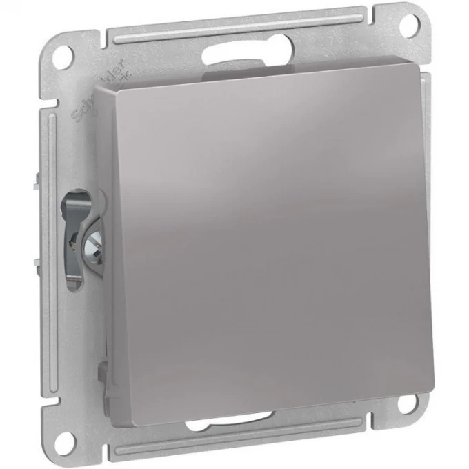 Переключатель 1-клавишный SCHNEIDER ELECTRIC ATLASDESIGN AQUA IP44 (сх.6) 10AX механизм алюминий ATN440361 Переключатель 1-клавишный SCHNEIDER ELECTRIC ATLASDESIGN AQUA IP44 (сх.6) 10AX механизм алюминий ATN440361