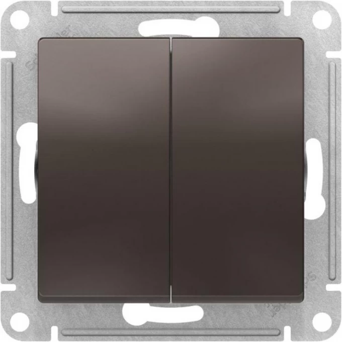 Переключатель перекрестный 2-клавишный SCHNEIDER ELECTRIC ATLASDESIGN 2хсх. 7, 10АХ, механизм, мокко ATN000673 Переключатель перекрестный 2-клавишный SCHNEIDER ELECTRIC ATLASDESIGN 2хсх. 7, 10АХ, механизм, мокко ATN000673