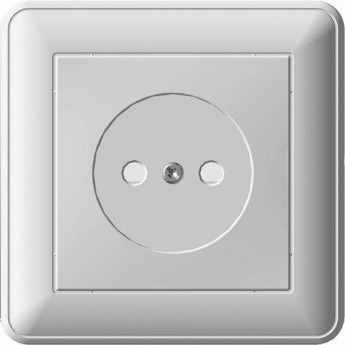 Розетка SCHNEIDER ELECTRIC W59 без заземления со шторками, 16А, в сборе, слоновая кость