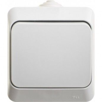 Выключатель 1-клавишный SCHNEIDER ELECTRIC ЭТЮД IP44 с самовозвратом 10 АХ,СЕРЫЙ, Россия